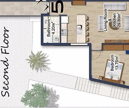 1 Apart At Kusadasi Village Apartment *